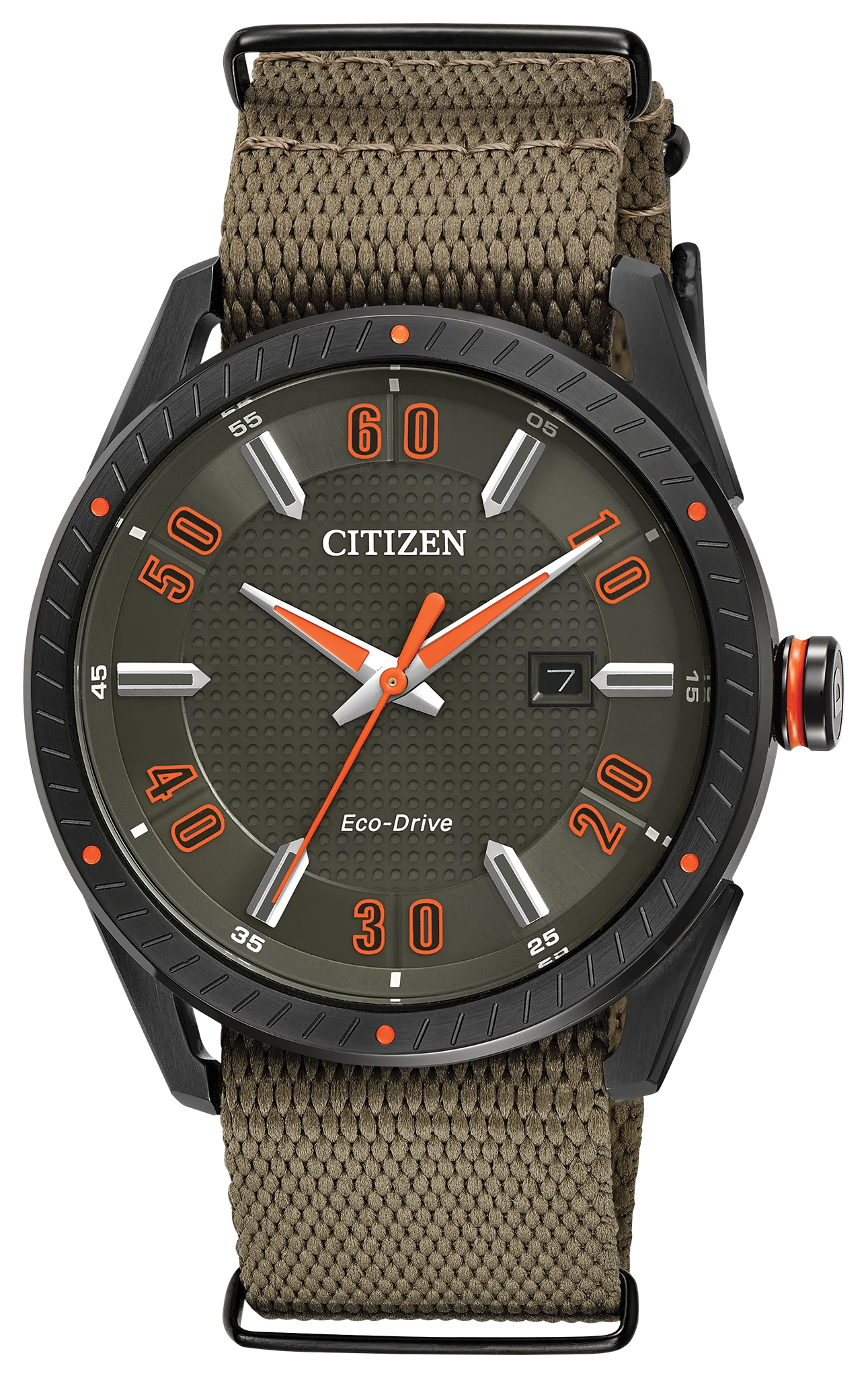Sport Casual Green Dial Nylon Strap BM6995-01X | CITIZEN